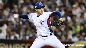 ▲世界12強棒球錦標賽，台灣隊第5任投手莊昕諺。（圖／記者劉彥池攝影）