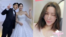 謝和弦、陳緗妮、Keanna。（圖／記者王意馨攝影、翻攝自Keanna IG）