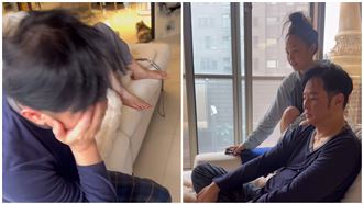 陽帆看《影后》掩面爆哭！老婆嗆：你超煩