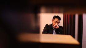 柯叔元接受《三立新聞網》專訪。（圖／記者鄭孟晃攝影）