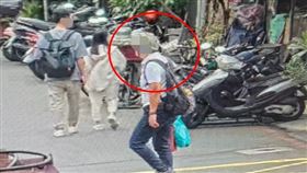 鬧事男子已被警方鎖定身份，目前正積極追查中。（圖／翻攝畫面）