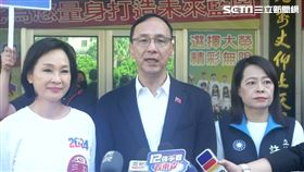 朱立倫赴高雄參加「國民黨130週年黨慶」受訪。