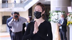 林千鈺哭到雙眼紅腫。（圖／記者鄭孟晃攝影）