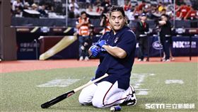 ▲世界12強棒球錦標賽，台灣隊吉力吉撈・鞏冠賽前打擊練習。（圖／記者劉彥池攝影）