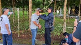 高鐵插刀男落網。（圖／翻攝畫面）