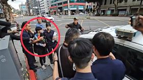 喜來登前公車追撞事故釀1死15傷，2公車司機過失致死罪送辦。（圖／翻攝畫面）