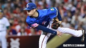 ▲世界12強棒球錦標賽，台灣隊第3任投手張奕。（圖／記者劉彥池攝影）