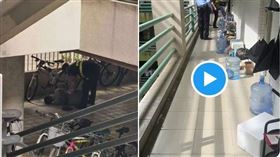 ▲廣東省廣州市的廣東工業大學17日又傳出學生持刀砍人事件。（圖／翻攝Ｘ／李老師不是你老師）