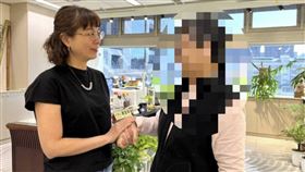 謝宜容（左）不只被員工相繼爆料職場霸凌，還遭指私用公款宴客、裝軌道燈大量種植栽。（圖／民眾提供） 