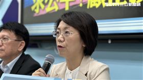 翁曉玲批台灣基進黨無法無天、行為惡質。（圖／記者詹宜庭攝影）
