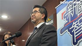 ▲馬英九基金會執行長蕭旭岑出席「新國會智庫成立茶會」活動前受訪（圖／記者陳怡潔攝影）