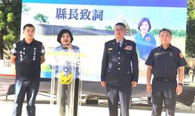 雲林斗六昨天下午舉辦打詐園遊會，公布警方打詐成效。