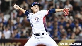 ▲世界12強棒球錦標賽，台灣隊第3任投手陳冠偉。（圖／記者劉彥池攝影）