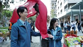 黃河、陳姸霏為《人生只租不賣》開鏡。（圖／公視台語台提供）