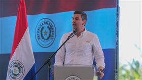 巴拉圭總統潘尼亞。（圖／翻攝自X@SantiPenap）