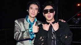 潘瑋柏、王力宏。（圖／翻攝自微博）