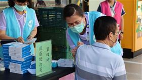 全聯流感疫苗接種站(高雄市政府提供)