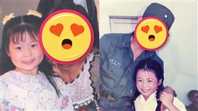 楊小黎曬舊照，貼臉劉德華、搭肩吳奇隆。（圖／翻攝自楊小黎臉書）