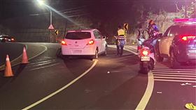 斜坡處,保險桿,酒駕,騎士,仁武區,高雄