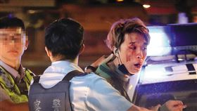 本刊曾拍到大根（右1）在KTV外肢體衝突，但結局是雙方息事寧人，後來也呈現一片祥和收尾。