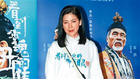 今年3月出席活動的陳明真，與11月演出舞台劇時的樣貌有了不小的變化。