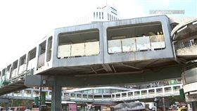 和平新生天橋開拆! 民眾拉白布喊