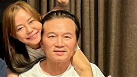 孫鵬、狄鶯因兒子孫安佐決定復合再婚。（圖／翻攝自狄鶯臉書）