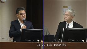 ▲立法院衛環委員會邀請勞動部進行「職場霸凌防治與處理作業」專題報告，勞發署長蔡孟良被多名立委揪出也有管理問題（圖／翻攝自國會頻道）