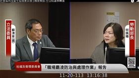 勞動部　（圖／翻攝自立法院）