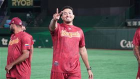 ▲富邦悍將富藍戈代表委內瑞拉出賽12強。（圖／富邦悍將提供）