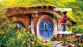 為台灣隊獻花的地勤是華航2025年月曆主角之一。（圖／華航提供）