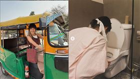 艾莉莎莎,印度旅遊,食物中毒,馬桶,嘔吐