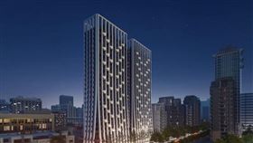 ▲「連雲玥恒」危老重建案位於台北市東區精華地段。（圖／翻攝自連雲建設官網）