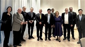 林佳龍出訪歐洲（圖／翻攝自林佳龍臉書）