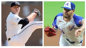 ▲2聯盟賽揚獎得主史庫柏（Tarik Skubal）（左）和塞爾（Chris Sale）（右）。（圖／美聯社／達志影像）