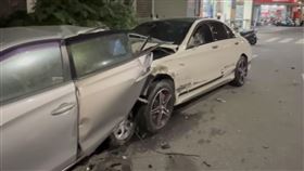 彰化、驚悚、車禍、賓士、衝撞、6車、員林