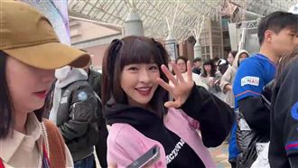 峮峮也來了！女神們現身東京應援登看板