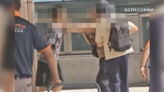 獨／北車上演格鬥擂台！2男看不順眼互毆
