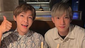 炎亞綸、阿本。（圖／翻攝自阿本IG）