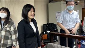 對於傳出霸凌，社會保險司司長劉玉娟說「這不是我」。（圖／記者簡浩正攝影）