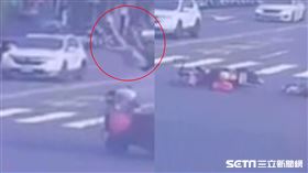 陳男載6歲女兒酒駕出車禍，害死親骨肉，他則在加護病房救治。（圖／翻攝畫面）