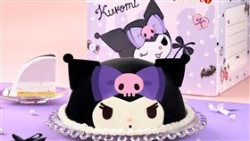 Kuromi搖身一變3D頭型蛋糕，經典神還原超吸睛。（圖／品牌業者提供）