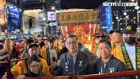青山王,靈安尊王,衝轎,李四川,台北天后宮（圖／記者李育道攝影）