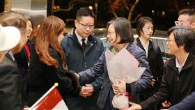 蔡英文出訪加拿大（蔡英文辦公室提供）