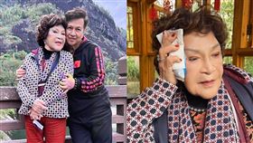 阿姑到中國旅遊發生意外。（圖／李朝永提供）