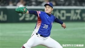 ▲世界12強棒球錦標賽複賽，台灣隊先發投手陳柏清。（圖／特派記者劉彥池攝影）