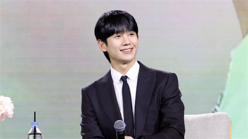 丁海寅。(圖/記者鄭孟晃攝影)