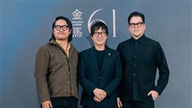 《媽的多重宇宙》關繼威、導演關家永、製片王慶。（圖／金馬執委會提供）