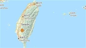 1964年白河地震的規模偏大，為6.4級。（圖／翻攝自中央氣象署）