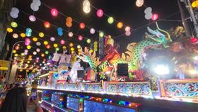 ▲艋舺青山宮邀請北港藝閣車參與遶境。（圖／艋舺青山宮）